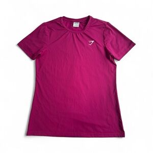Gymshark Women's Purple Short Sleeve Tee Size L